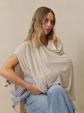 Solly Baby Nursing Cover - Flax